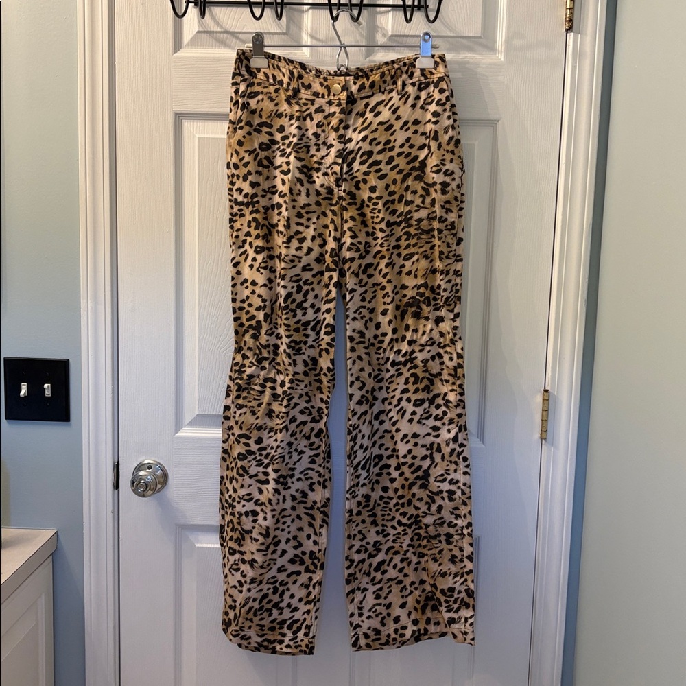 Guess Leopard Print Trousers